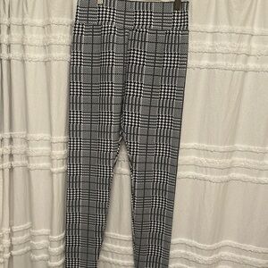 SHEIN Monochrome Zigzag Pants